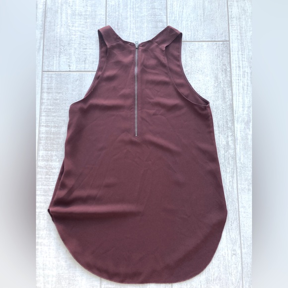 Aritzia A-line Maroon Blouse - Picture 12 of 12